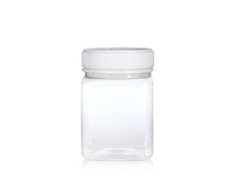 800ml Square PET Jar